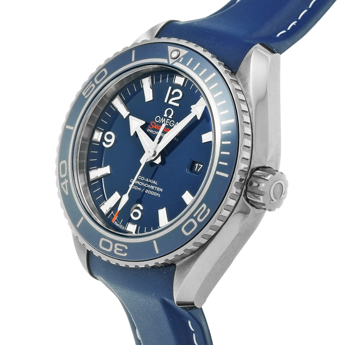 Seamaster Planet Ocean 600 Co-Axial 232.92.38.20.03.001 Blue OMEGA Unisex [Pre-owned]