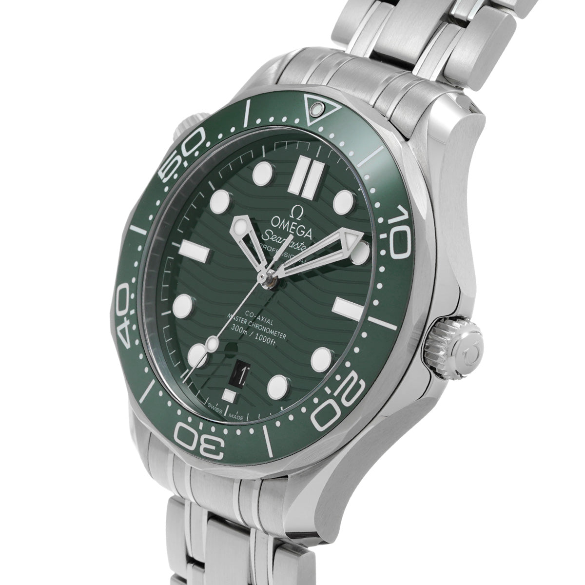 Seamaster Diver 300 Co-Axial Master Chronometer 210.30.42.20.10.001 Green OMEGA Men's [Pre-Owned].