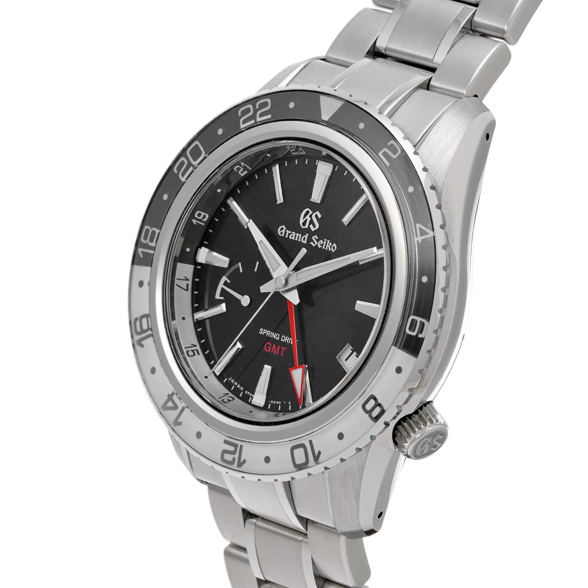 Sport Collection Spring Drive GMT SBGE277 Black Grand Seiko Men's [Pre-Owned].