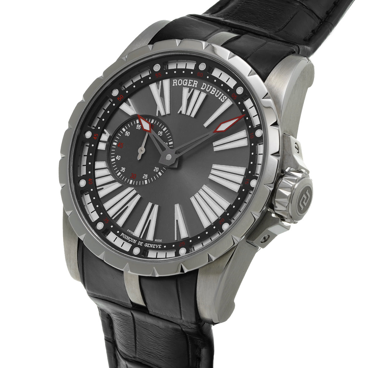 Excalibur 45 DBEX0556 Gray ROGER DUBUIS Men's [Pre-Owned].