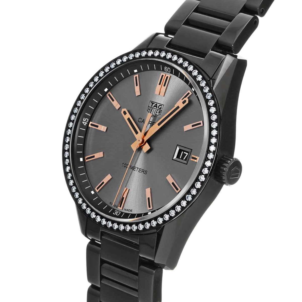 CARRERA Quartz WAR1115.BA0602 Gray TAG HEUER Men's [Pre-Owned].