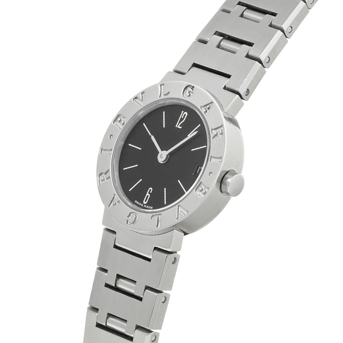 Bulgari Bulgari BB23SSD Black BVLGARI Ladies [Pre-owned].