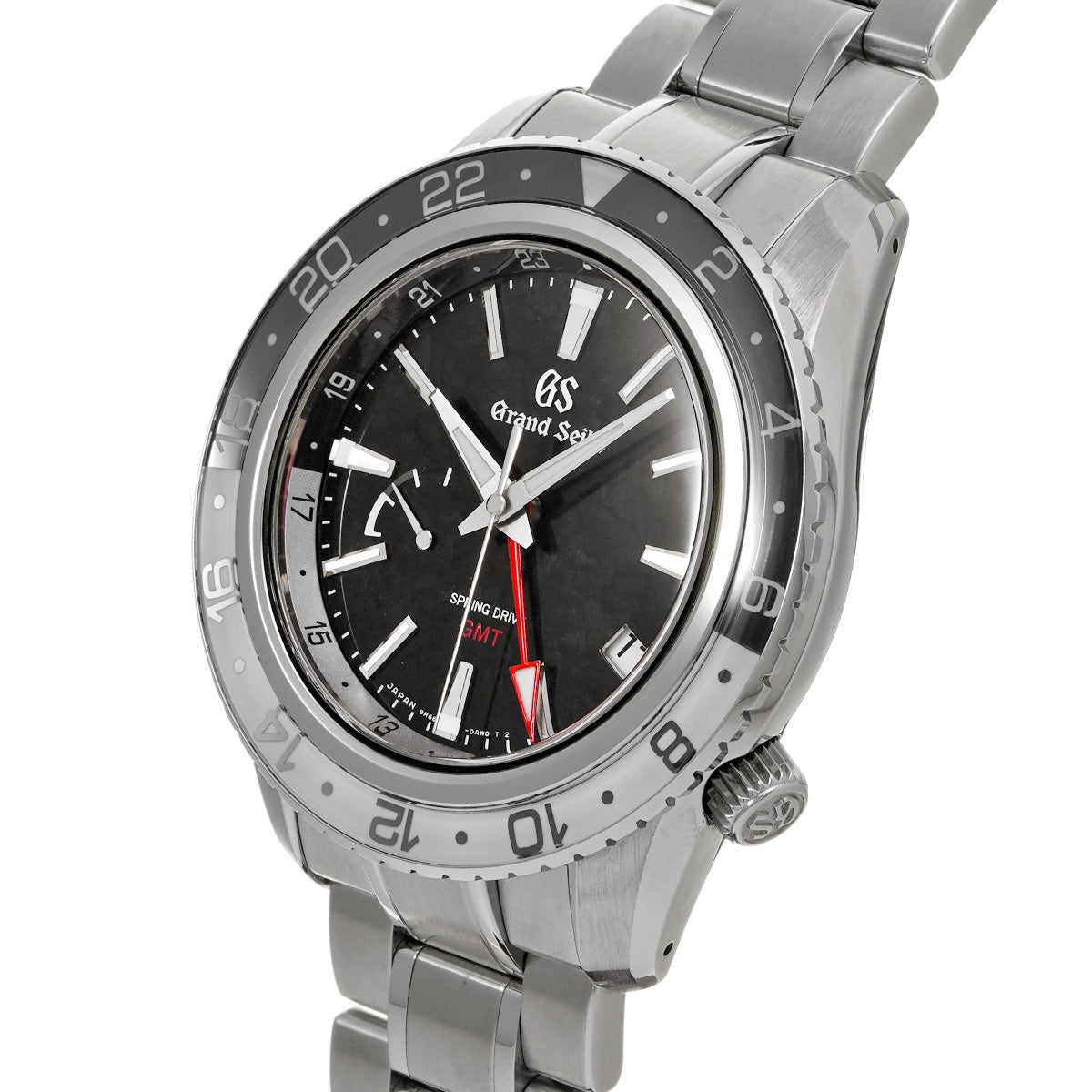 Spring Drive GMT SBGE277 Black Grand Seiko Men's [Pre-Owned].