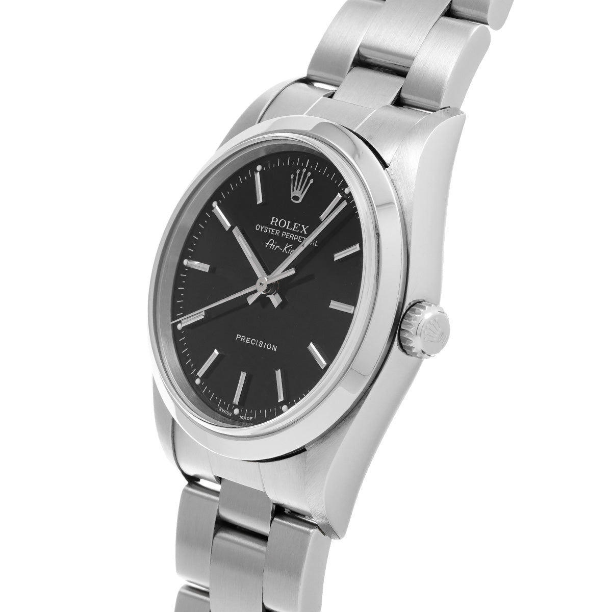Air-King 14000M K (manufactured around 2002) Black ROLEX Men's [Pre-Owned].
