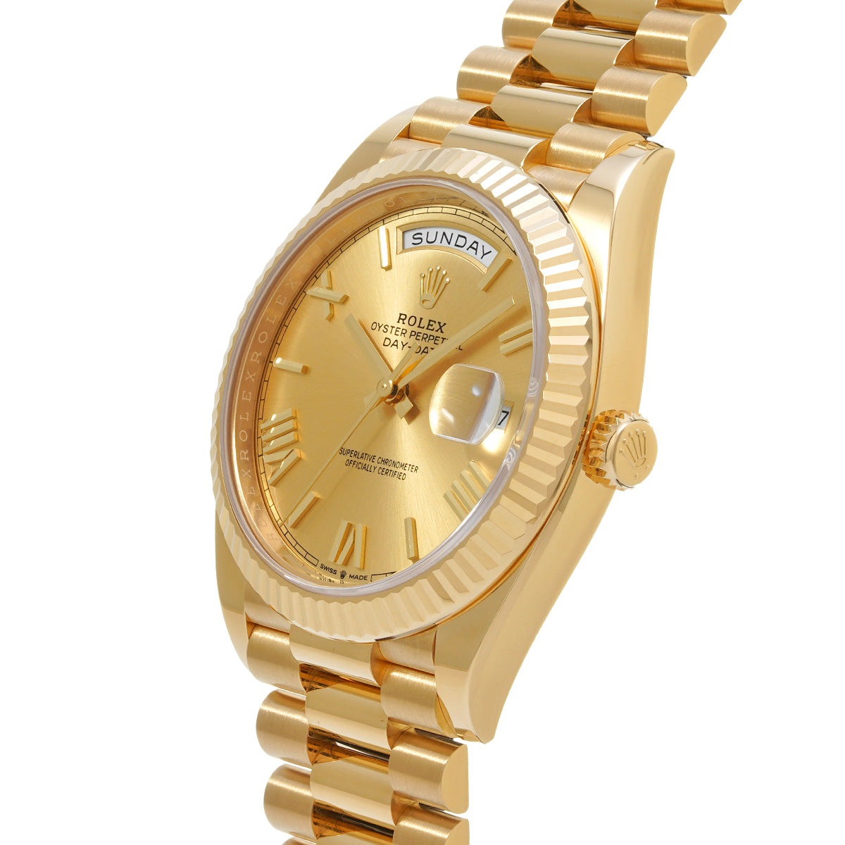 Day Date 40 228238 Champagne ROLEX Men's [Pre-Owned].