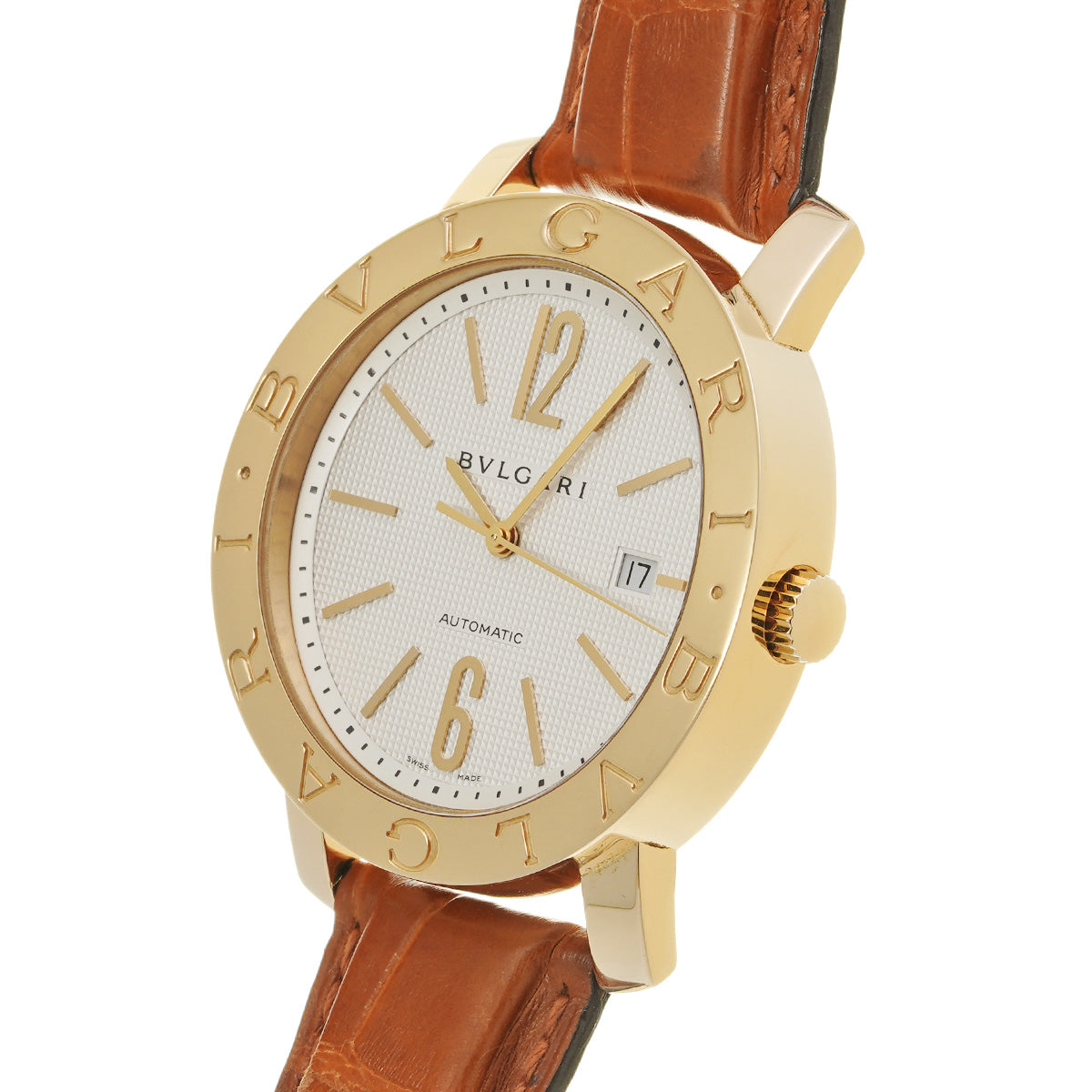 Bulgari Bulgari BB42GLAUTO White BVLGARI Men's [Pre-owned].