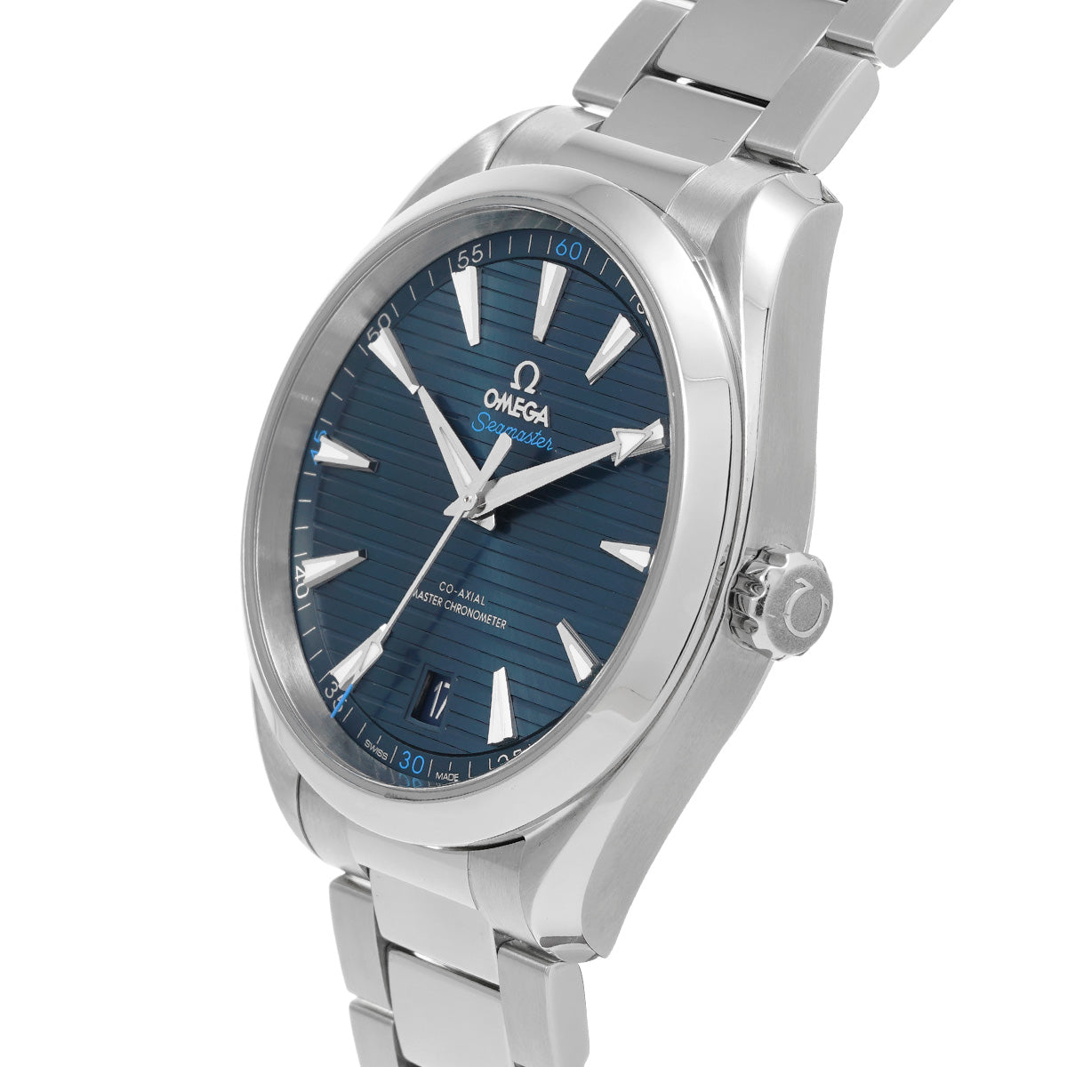 Seamaster Aqua Terra Co-Axial Master Chronometer 220.10.41.21.03.001 Blue OMEGA Mens [Pre-Owned].
