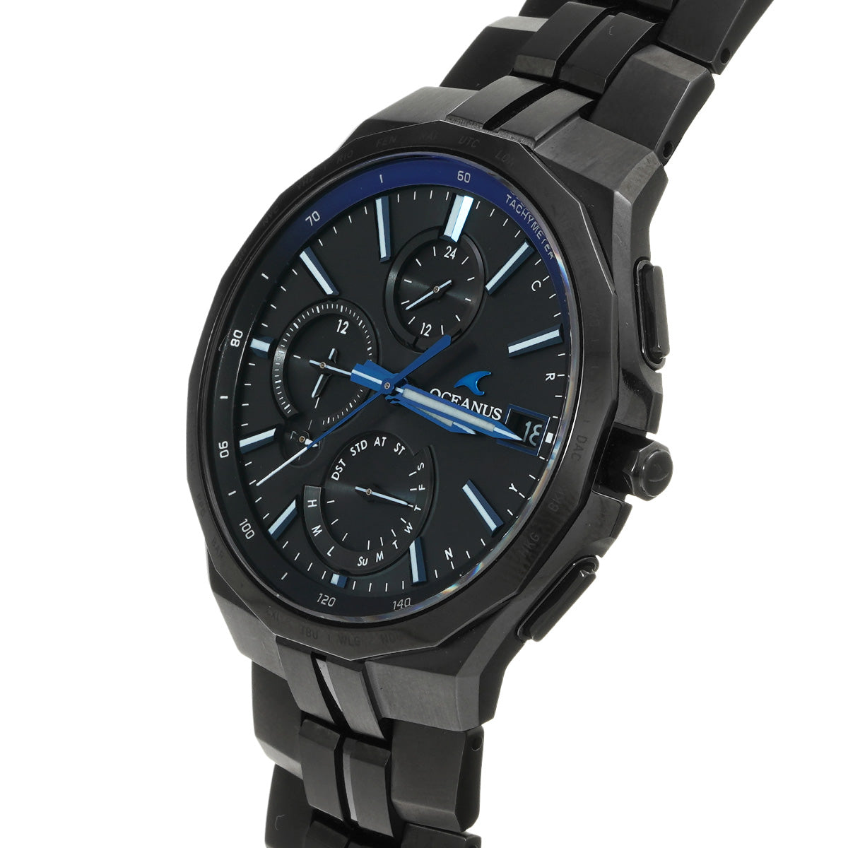 Ocianas Manta OCW-S5000B-1AJF Black CASIO Men's [Pre-Owned].