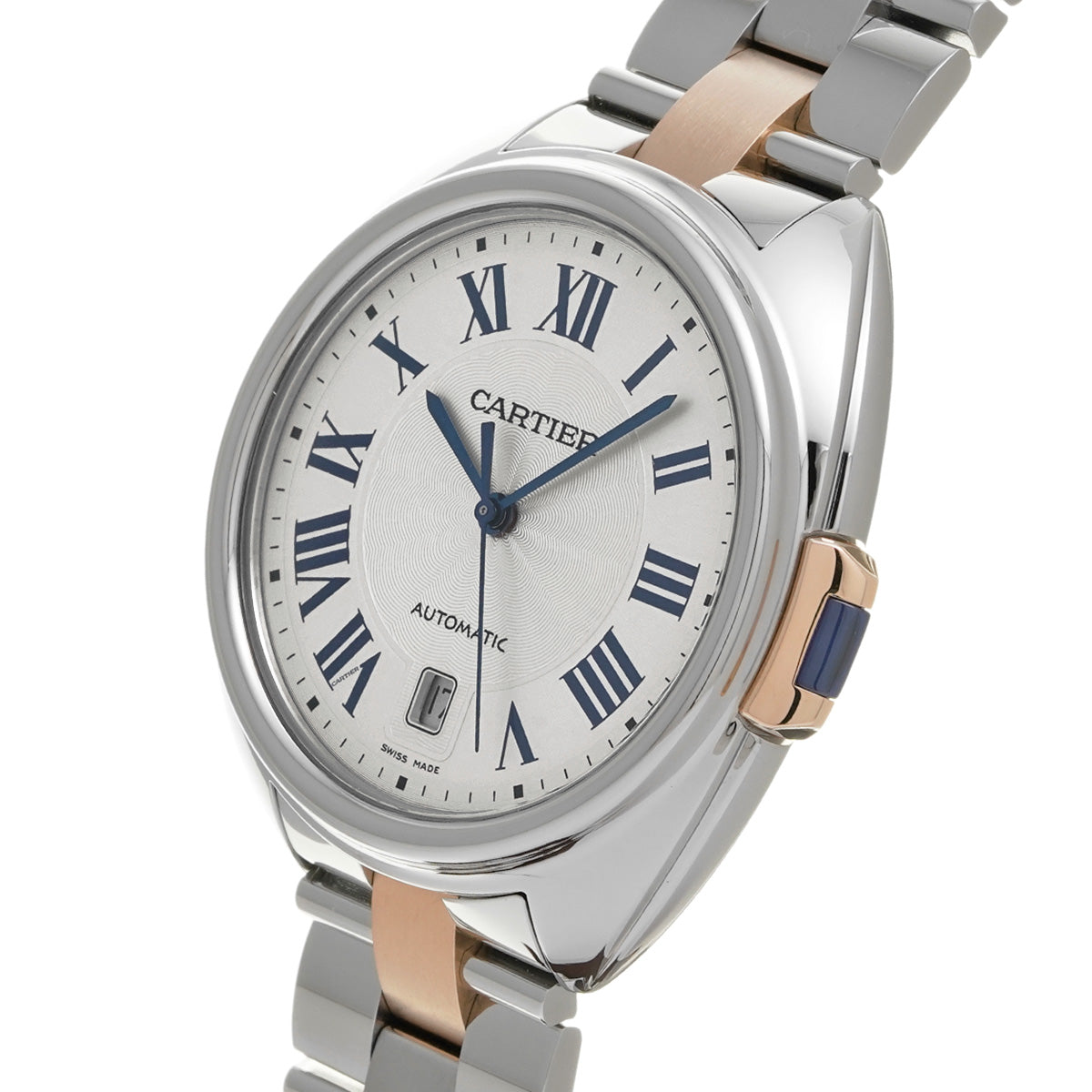 Clé de Cartier 40MM W2CL0002 Silver CARTIER Men's [Pre-Owned].