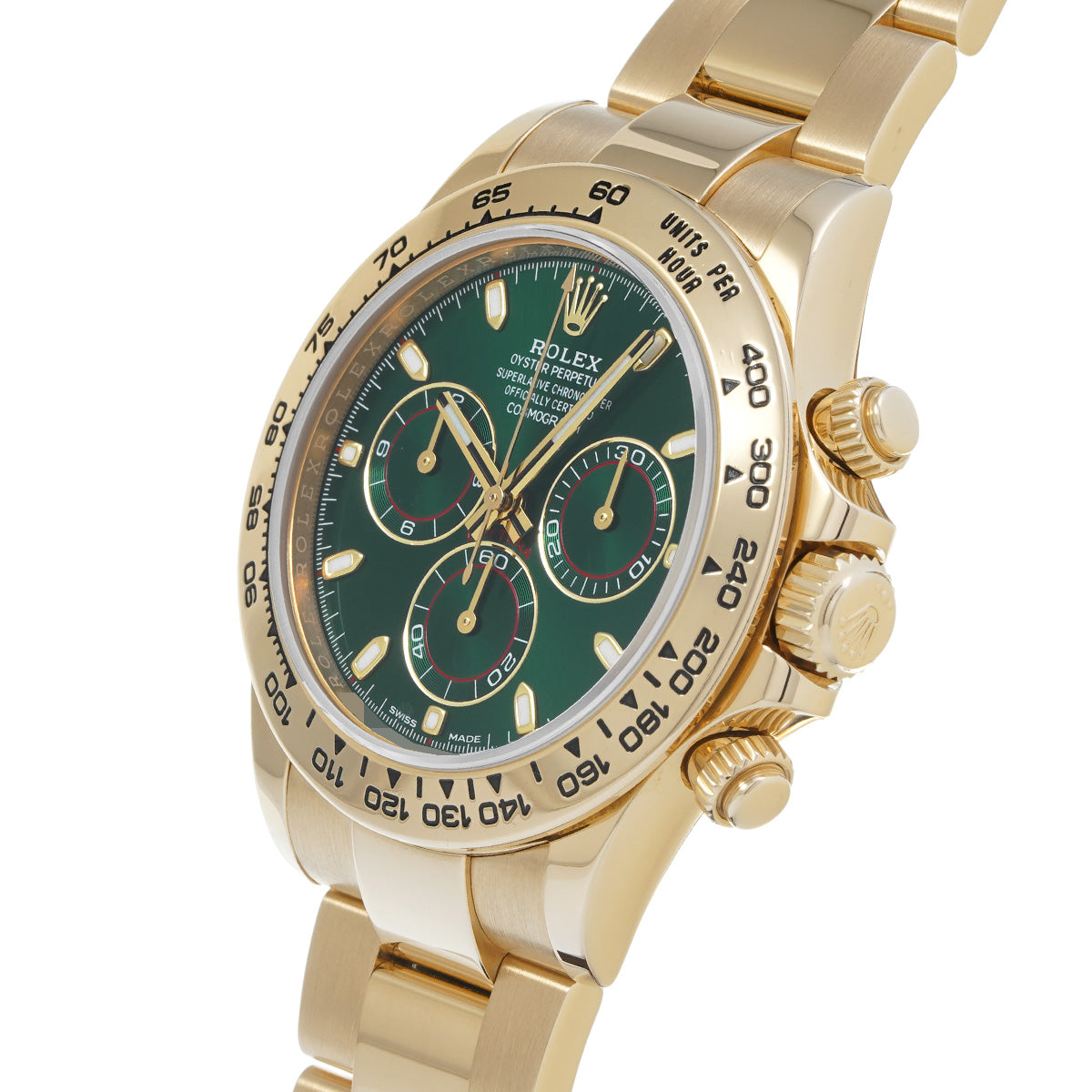 Cosmograph Daytona 116508 Random Serial Green ROLEX Men's [Pre-Owned].