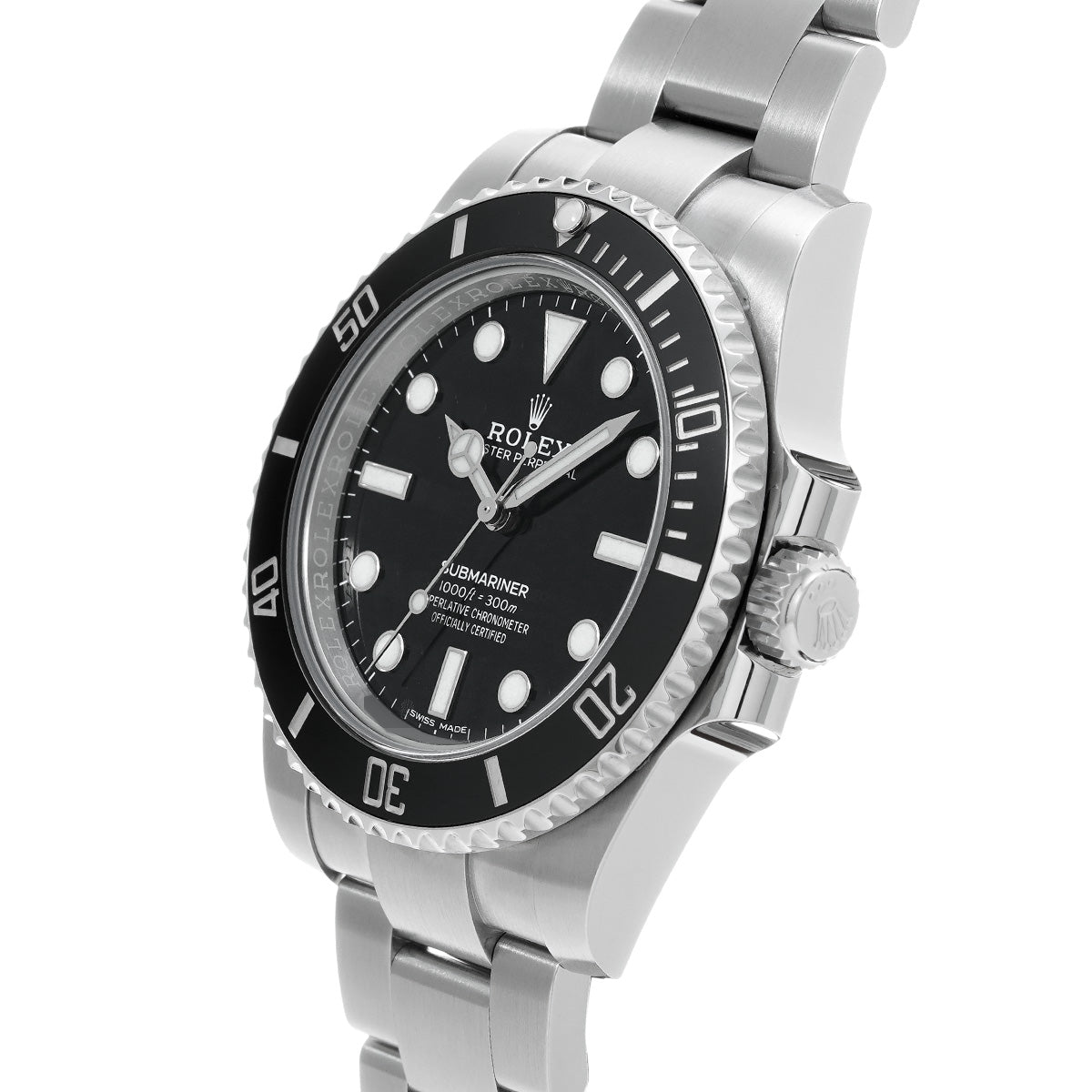 Submariner 114060 Random Serial Black ROLEX Men's [Pre-Owned].