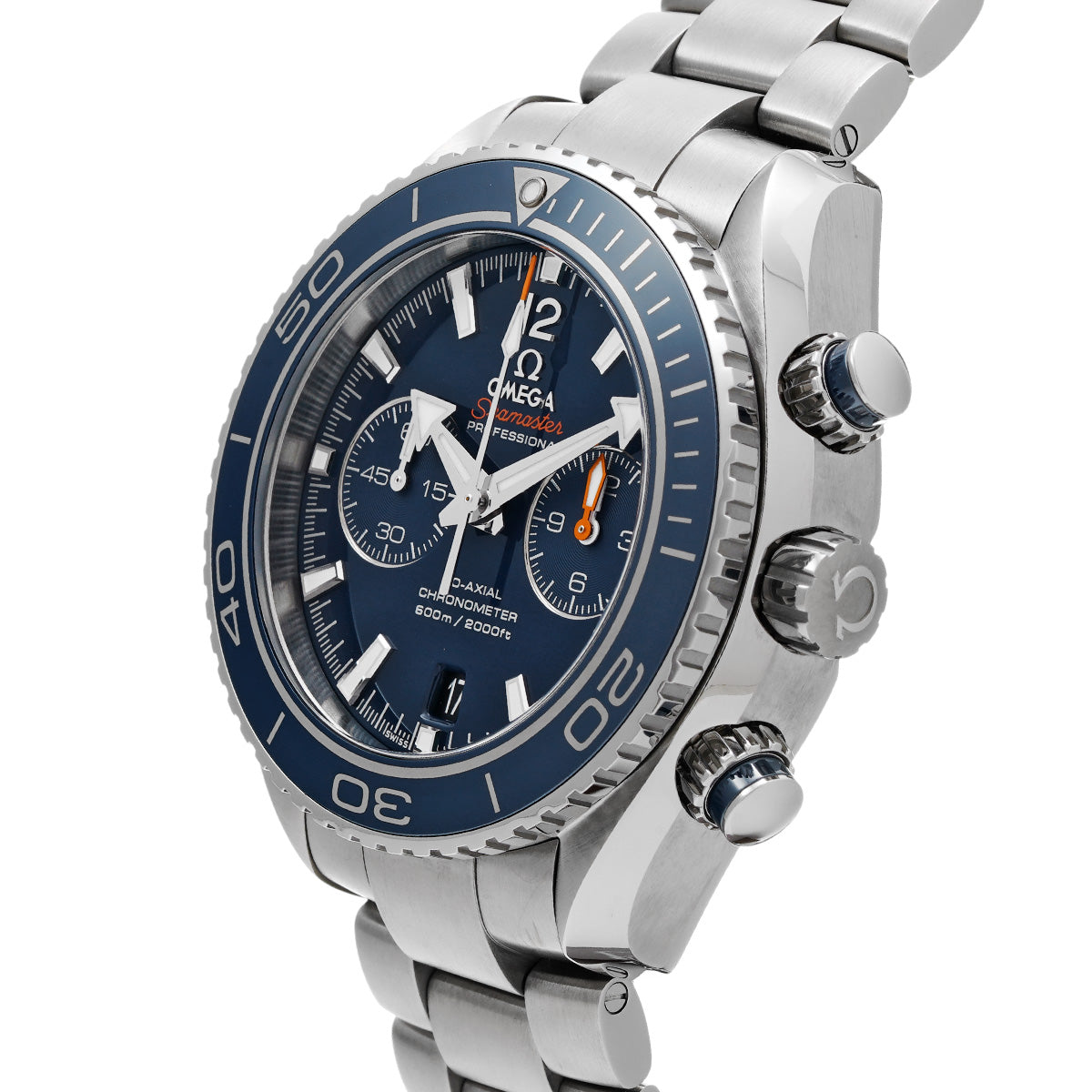 Seamaster Planet Ocean 600 Co-Axial Chronograph 232.90.46.51.03.001 Blue OMEGA Mens [Pre-Owned].