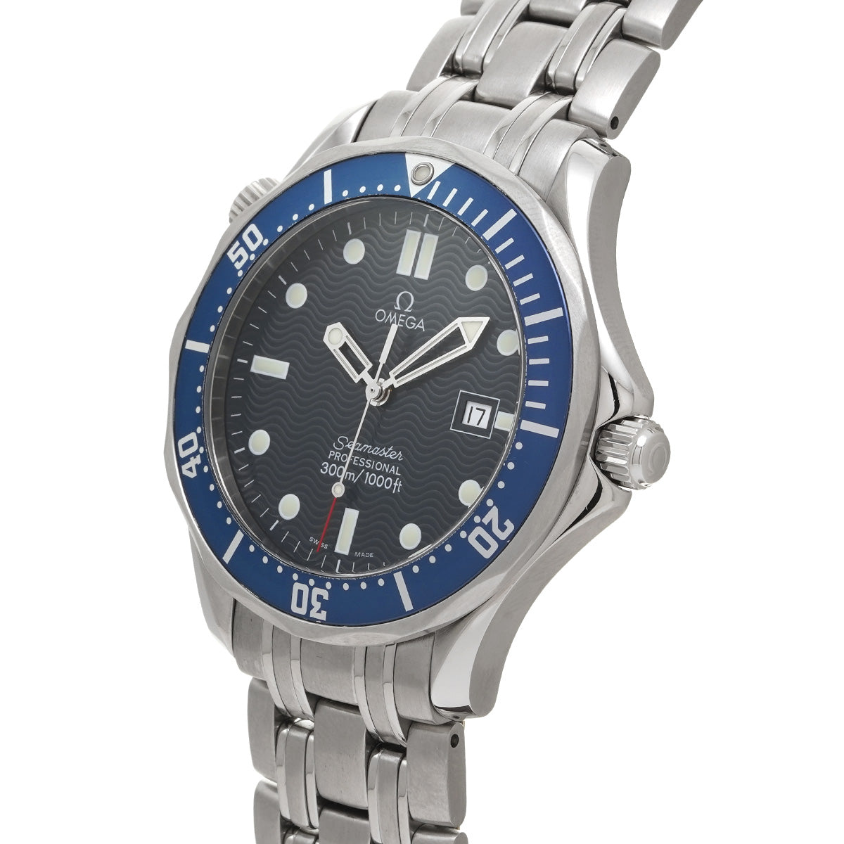 2541.80 Seamaster Professional 300 Blue OMEGA Men's [Pre-owned].