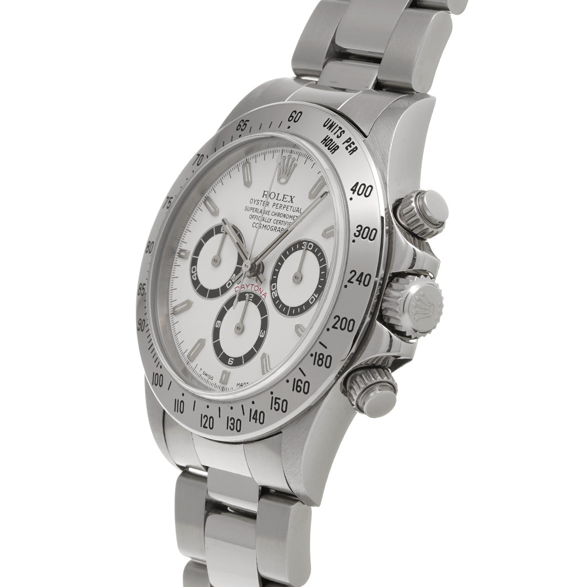 16520 Cosmograph Daytona U (manufactured circa 1997) White ROLEX Men's [Pre-Owned].