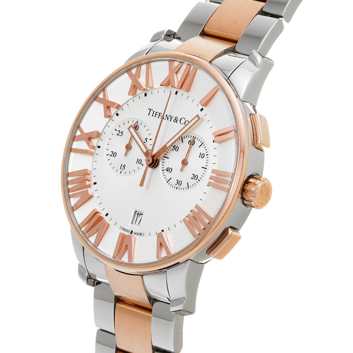 Atlas Dome 32887015 Silver TIFFANY &amp; Co. men's [Pre-owned].