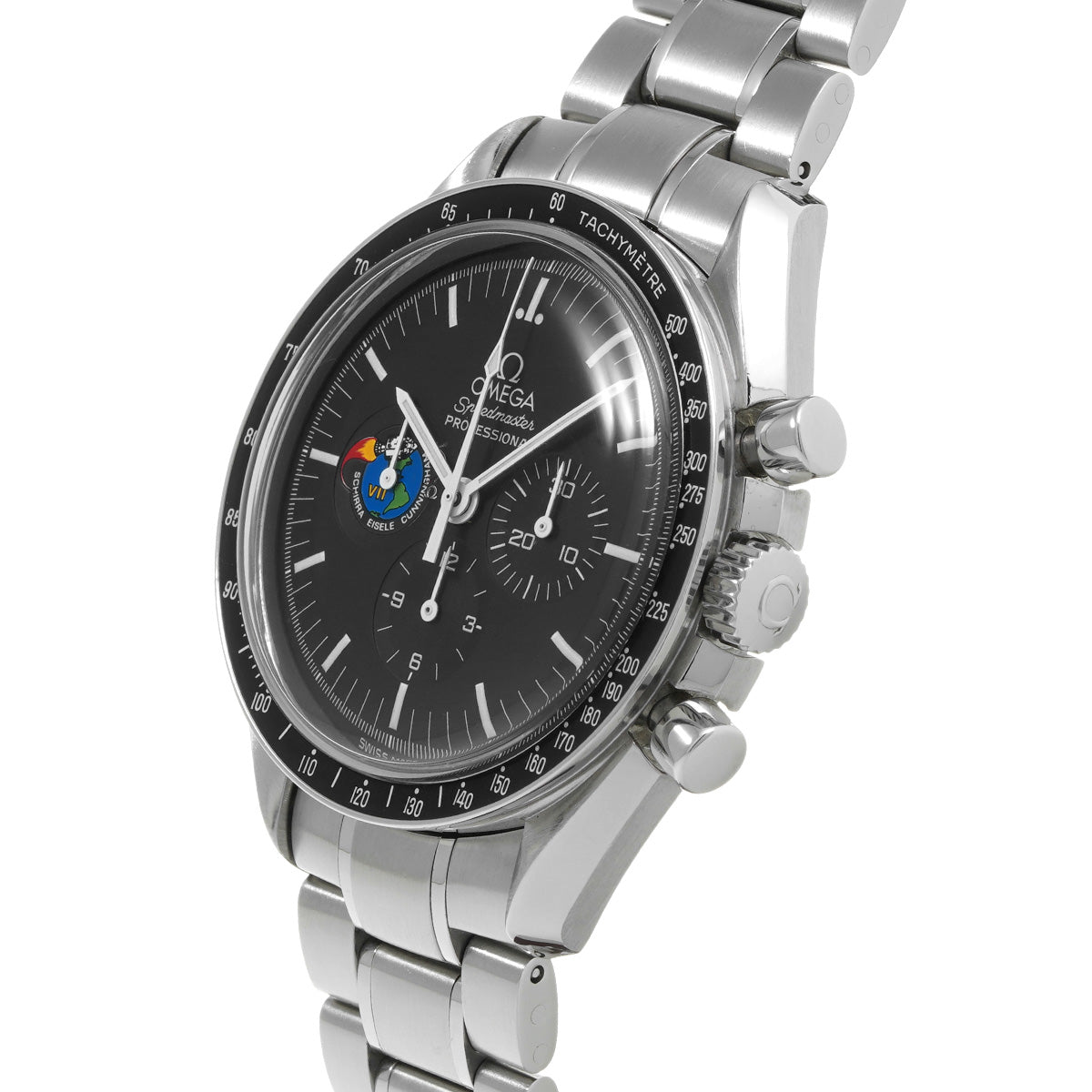 Speedmaster Professional Missions Apollo 7 3597.11 Black OMEGA Men's [Pre-owned]