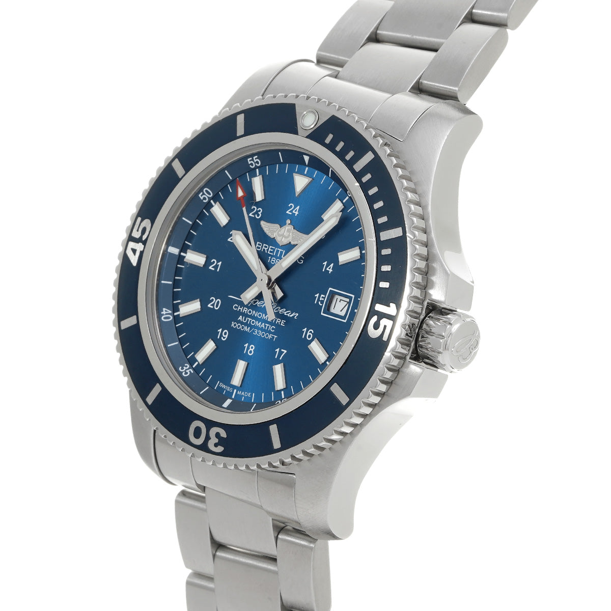 Super Ocean II 44 Japan Edition A17392D8/CA09 Blue BREITLING Men's [Pre-Owned].