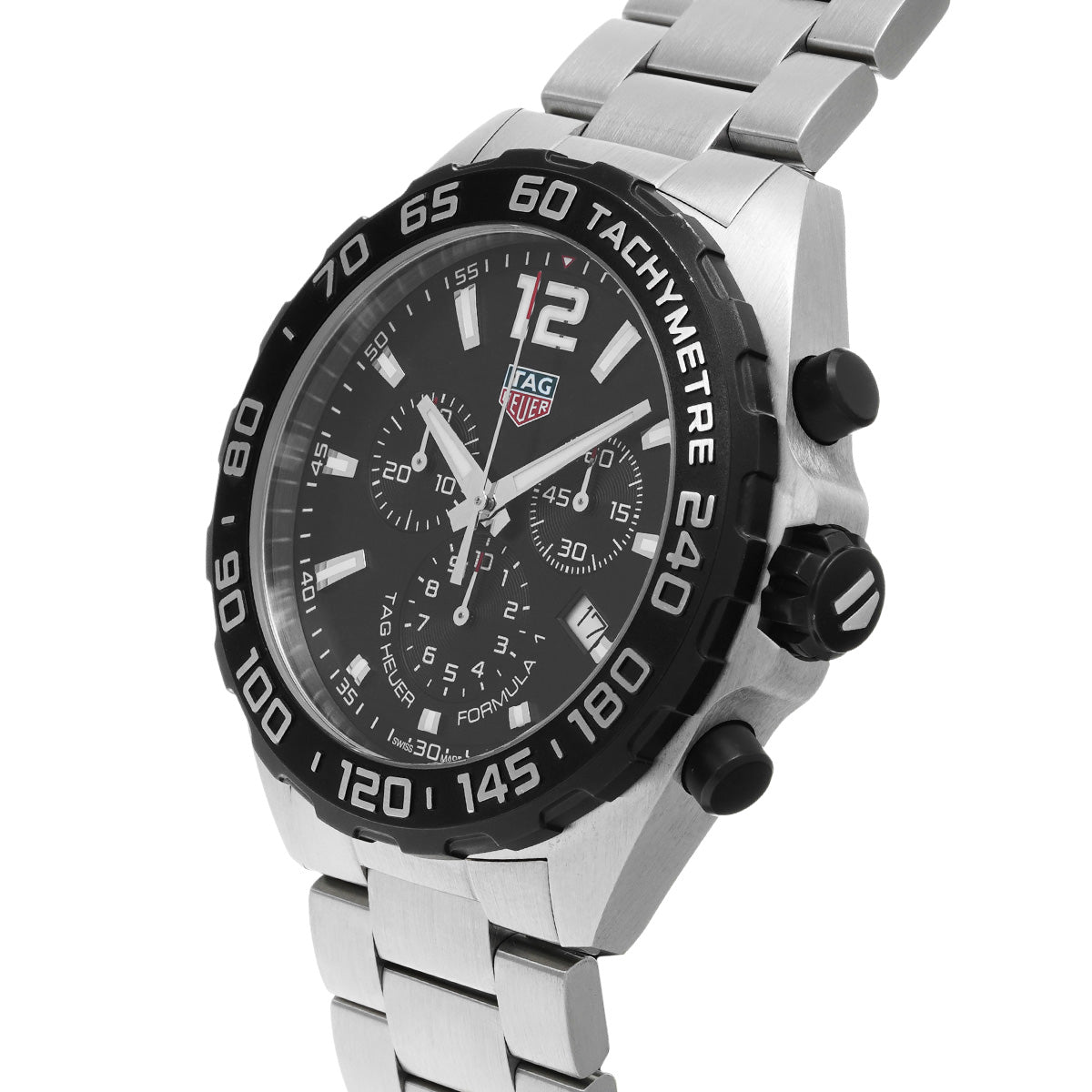 Formula 1 Quartz Chronograph CAZ1010.BA0842 Black TAG HEUER Men's [Pre-Owned].