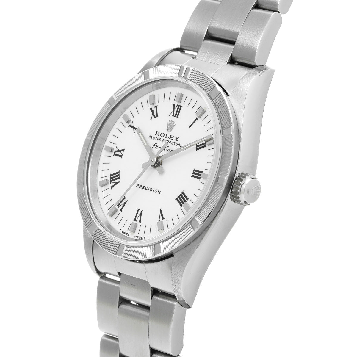 Air-King 14010 W (manufactured around 1995) White ROLEX Men's [Pre-Owned].