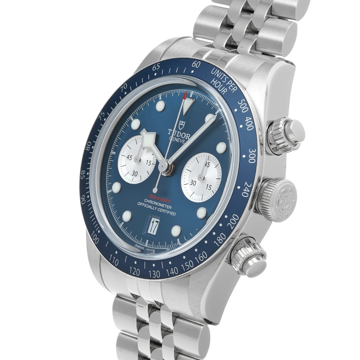 Black Bay Chrono Tudor Boutique Limited Edition 79360B-0002 Blue/Silver TUDOR Men's [Pre-Owned]