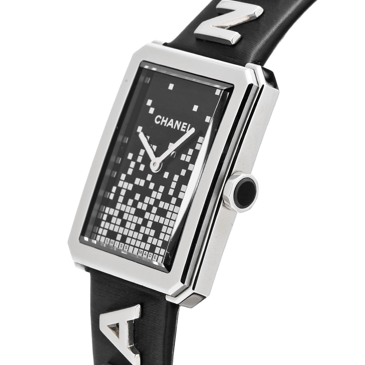 Boyfriend Wanted de CHANEL Medium H7470 Black Lacquer CHANEL Ladies [Pre-owned].