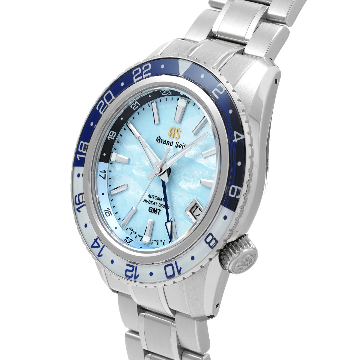 Sports Collection Mechanical High Beat 36000 GMT Caliber 9S 25th SBGJ275 Blue Grand Seiko Men's [Pre-Owned].