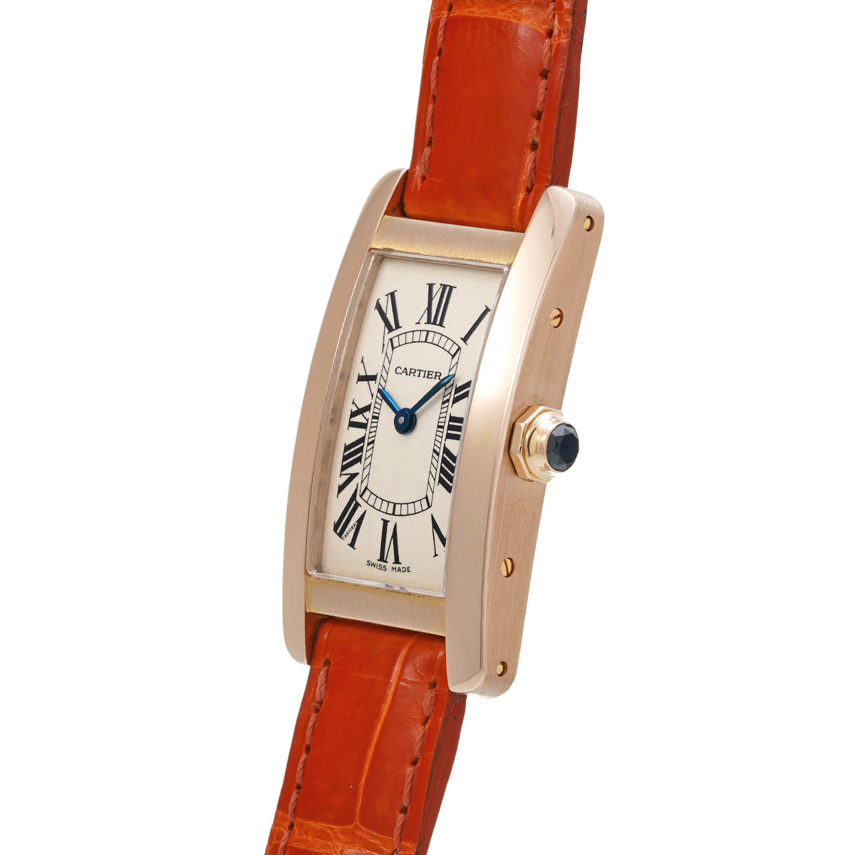 Tank American SM W2607456 Silver CARTIER Ladies [Pre-owned]