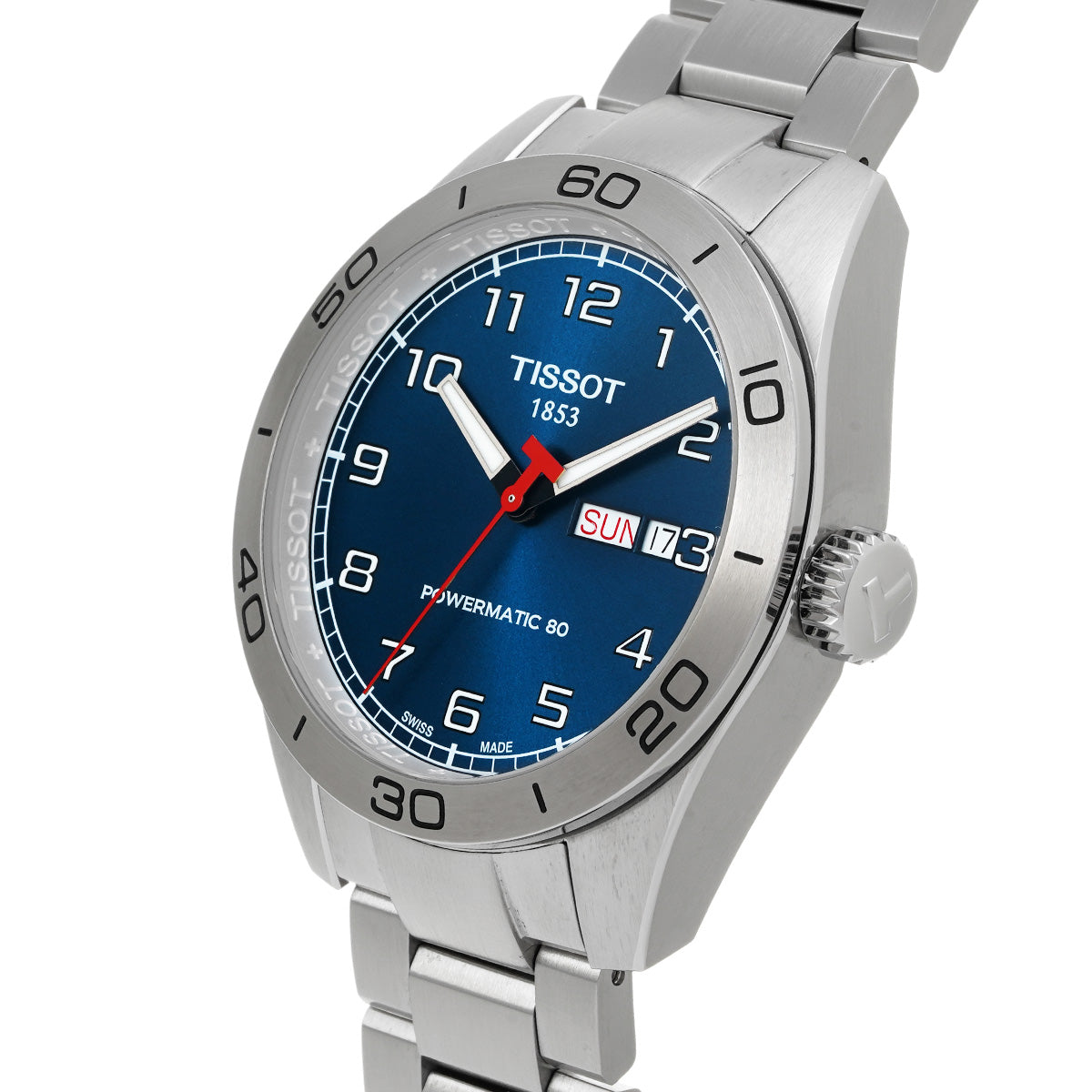 PRS 516 Powermatic 80 T131.430.11.042.00 Blue TISSOT Men's [pre-owned].