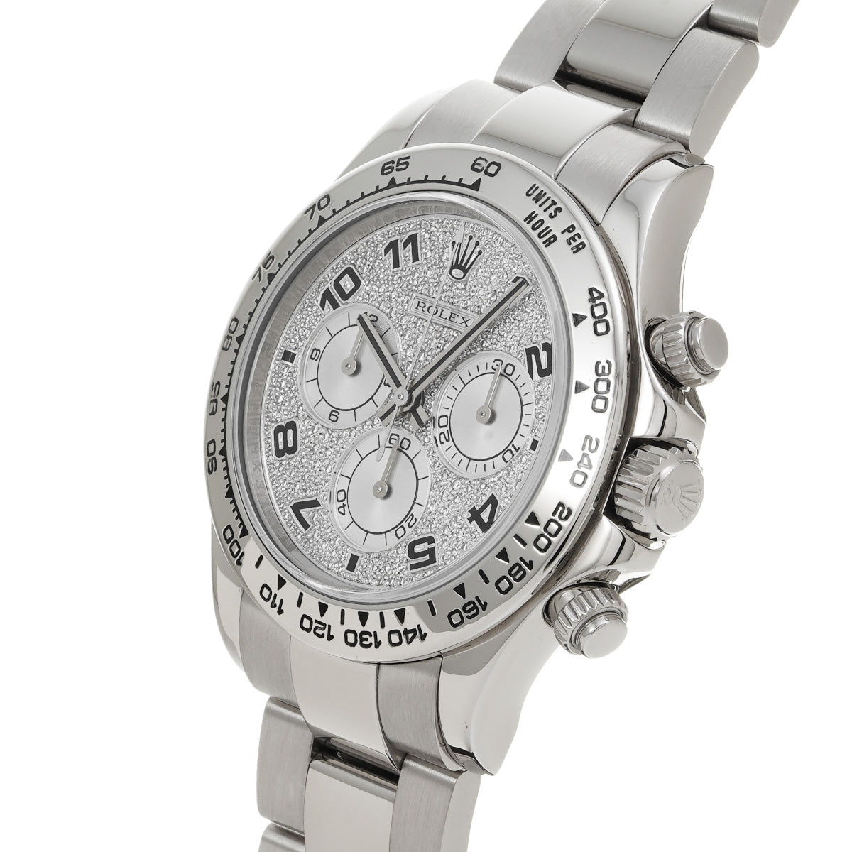 Cosmograph Daytona 116509ZEA D (manufactured around 2005) Pav Diamond/Silver ROLEX Men's [Pre-Owned].
