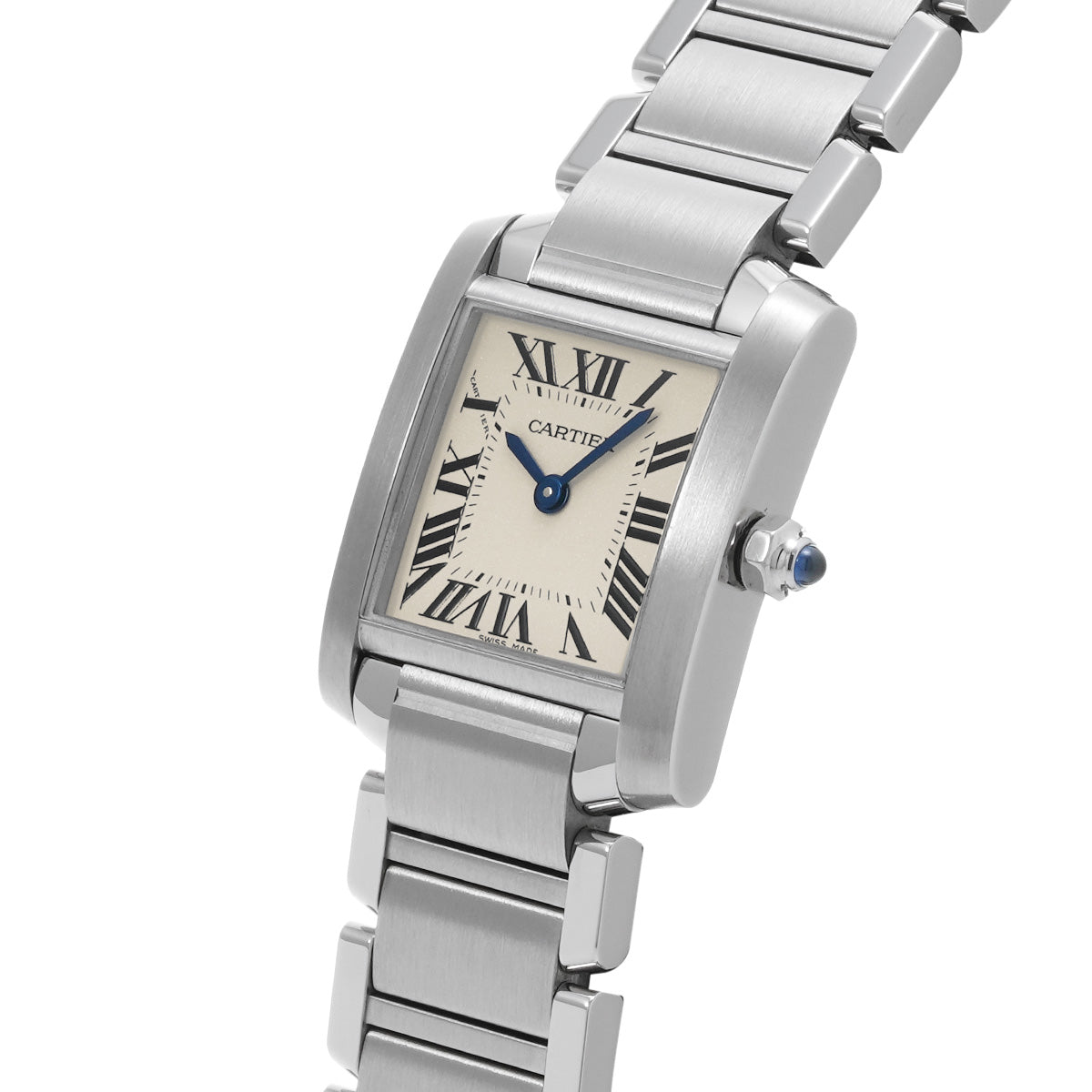 Tank Francaise SM W51008Q3 Silver CARTIER Ladies [Pre-owned]