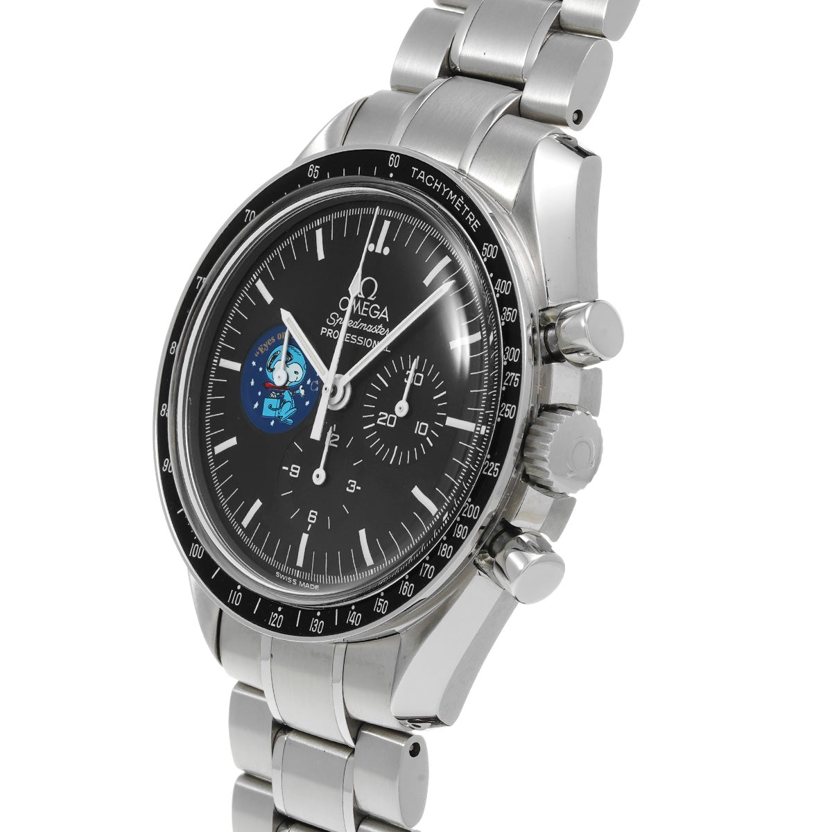 Speedmaster Professional Moon Watch Snoopy Award 3578.51 Black OMEGA Men's [Pre-Owned].
