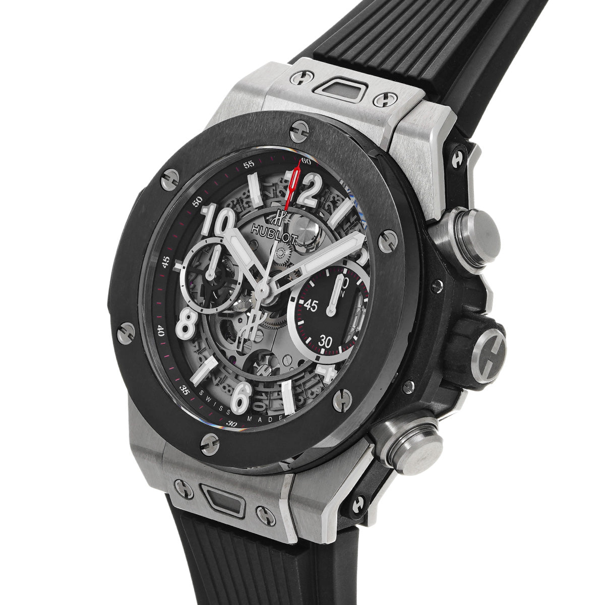 Big Bang Unico Titanium Titanium Ceramic 441.NM.1170.RX Skeleton HUBLOT Men's [Pre-Owned].