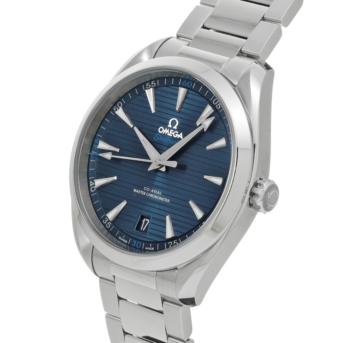 Seamaster Aqua Terra Co-Axial Master Chronometer 220.10.41.21.03.001 Blue OMEGA Mens [Pre-Owned].