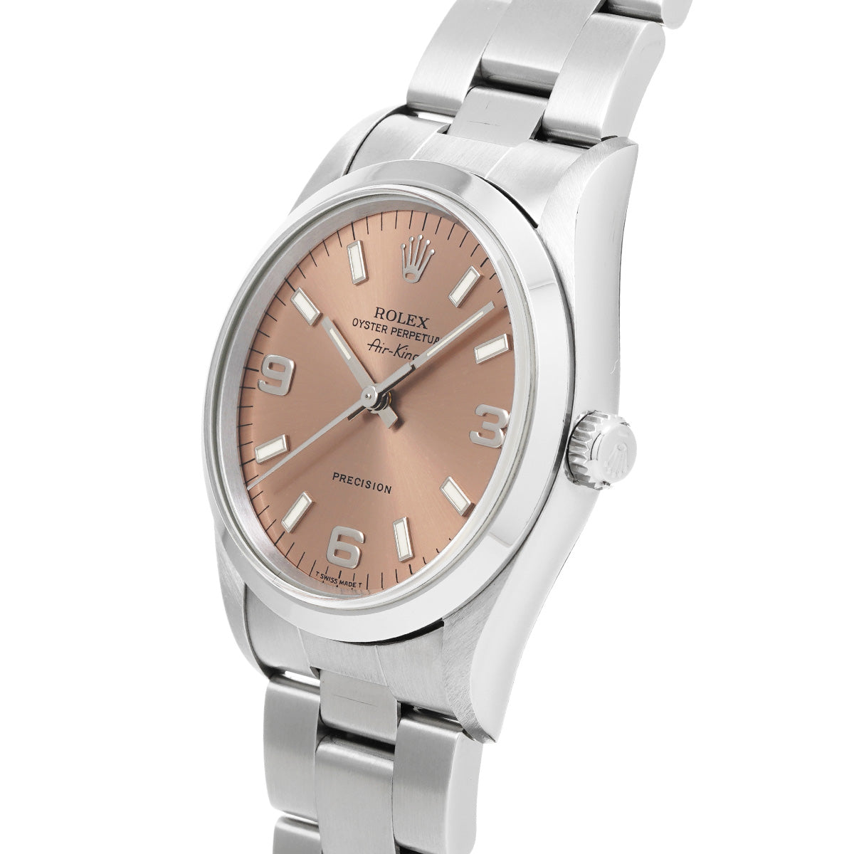Air-King 14000 U (manufactured circa 1997) Pink ROLEX Men's [Pre-owned].