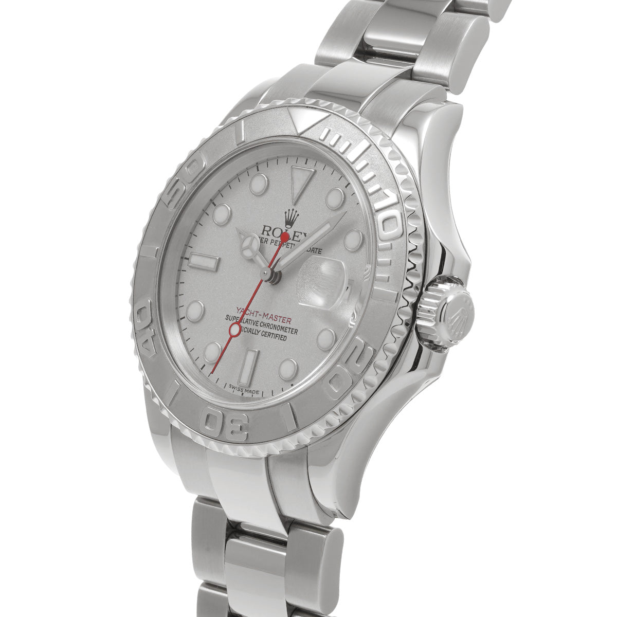 Yacht-Master Rhodium 16622 F (manufactured circa 2003) Gray ROLEX Men's [Pre-Owned].