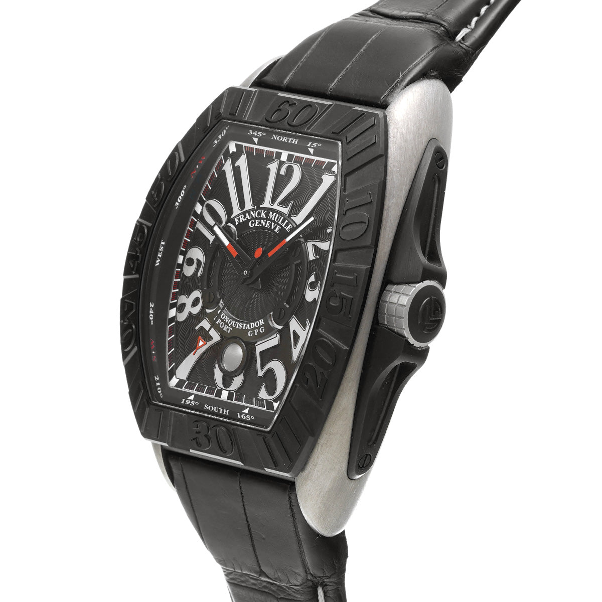 Conquistador Grand Prix 8900SCDTGPG Black FRANCK MULLER Men's [Pre-owned].