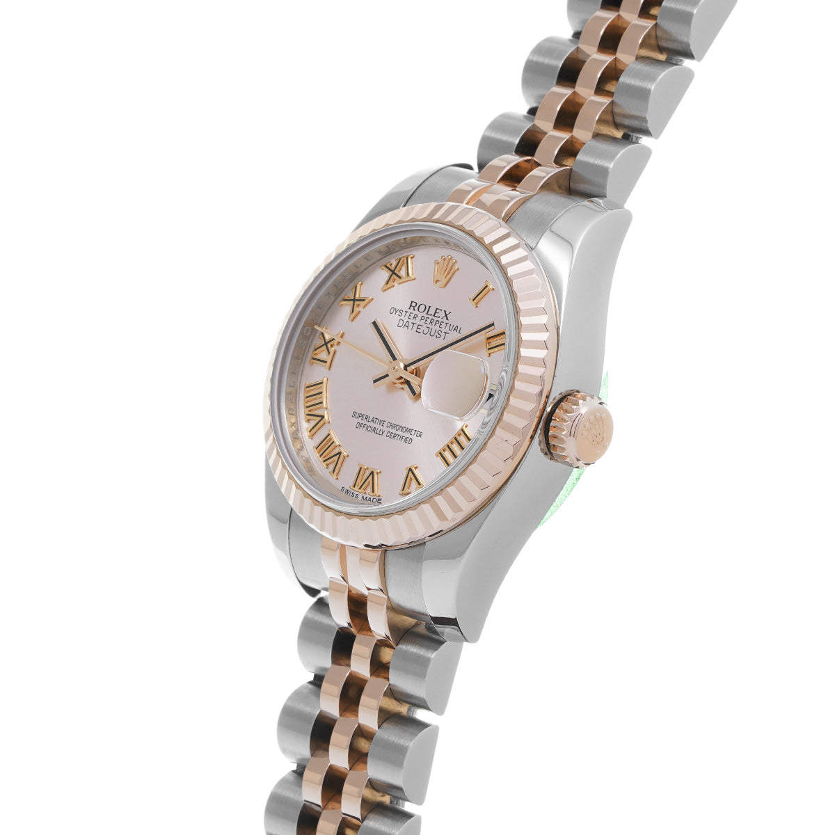 DATE JUST 179171 G (manufactured circa 2012) Pink ROLEX Ladies [Pre-Owned].