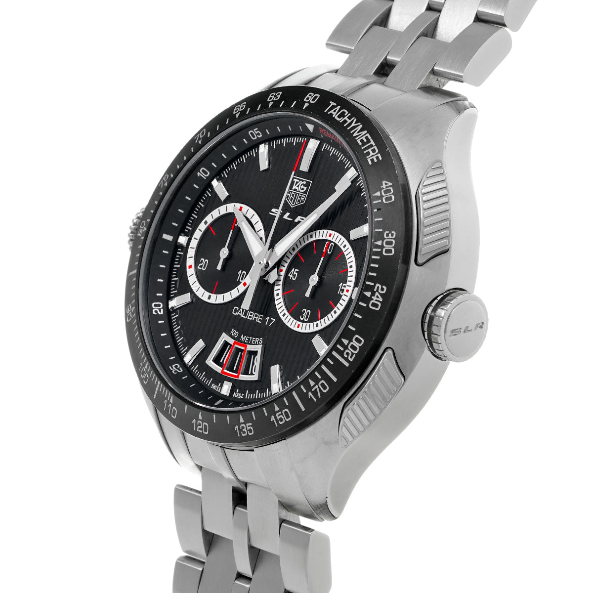 SLR Calibre 17 Mercedes-Benz CAG2010.BA0254 Black TAG HEUER Men's [Pre-Owned].
