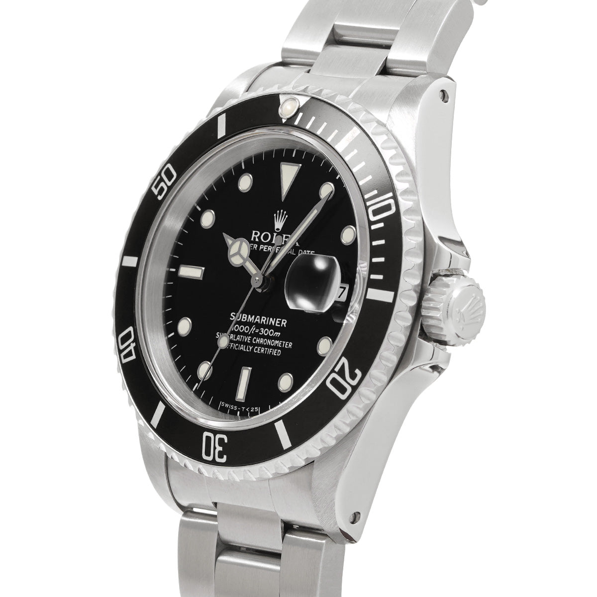 16610 Submariner Date W (manufactured circa 1995) Black ROLEX Men's [Pre-Owned].