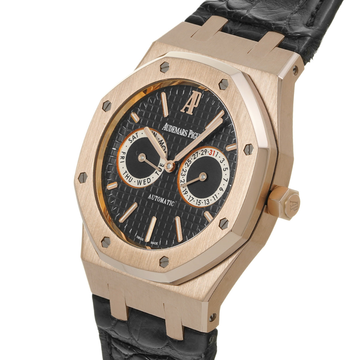 Royal Oak Day Date 26330OR.OO.D088CR.01 Black AUDEMARS PIGUET Men's [Pre-Owned].