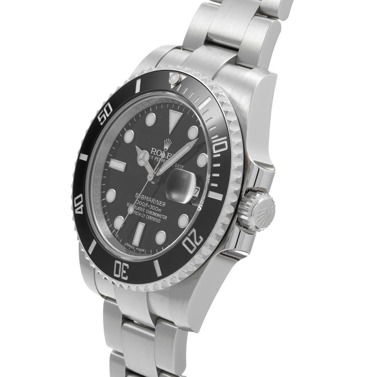 Submariner Date 116610LN Random Serial Black ROLEX Men's [Pre-Owned].
