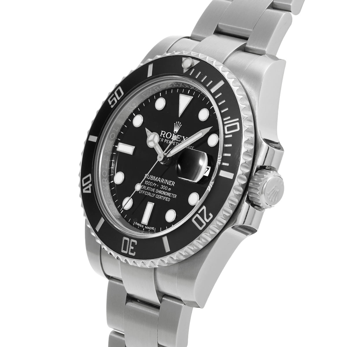 Submariner Date 116610LN Random Serial Black ROLEX Men's [Pre-Owned].