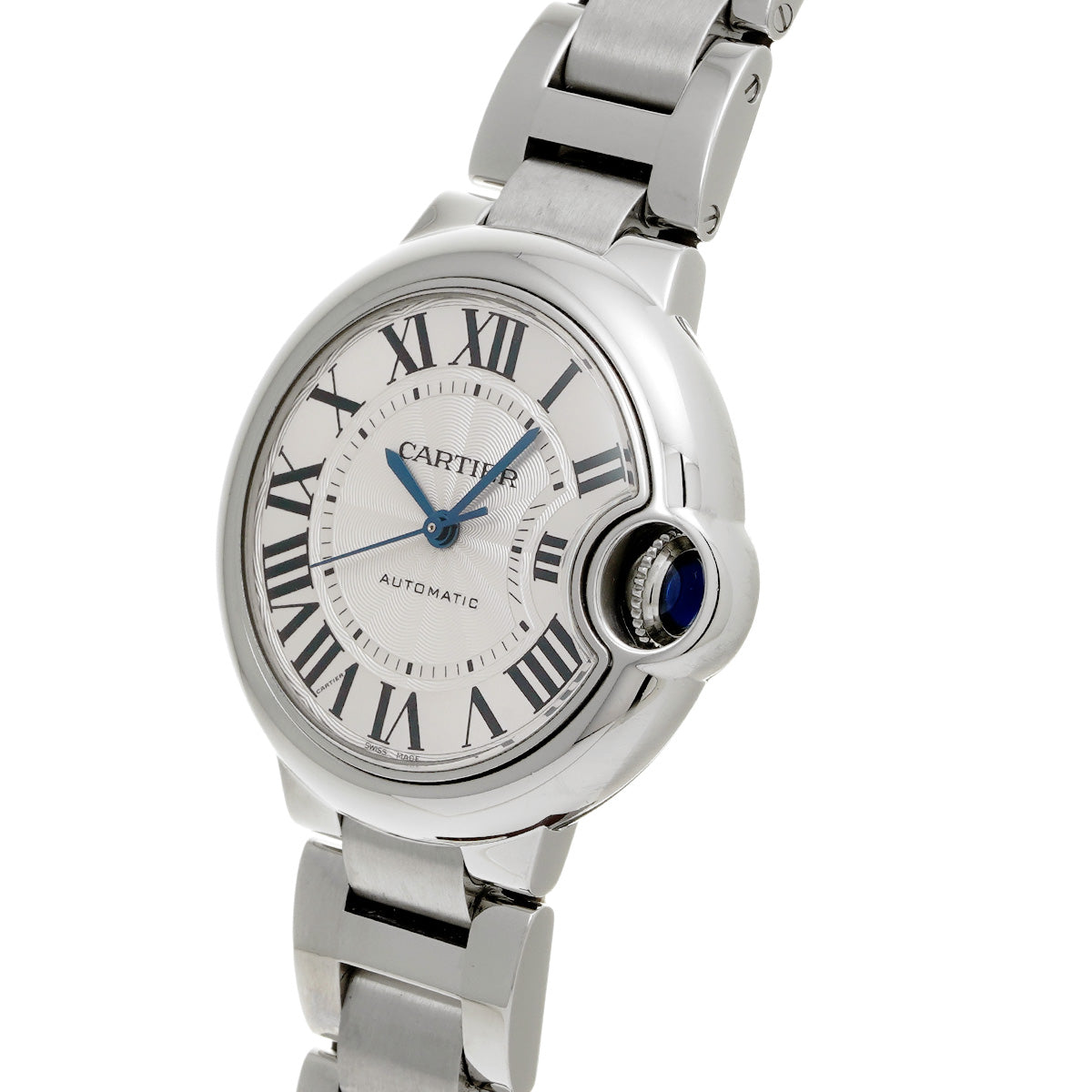 Ballon Bleu de Cartier 33mm WSBB0044 Silver CARTIER Ladies [Pre-owned]