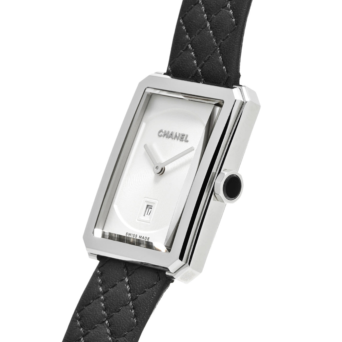 Boyfriend H6954 White CHANEL Ladies [Pre-owned].