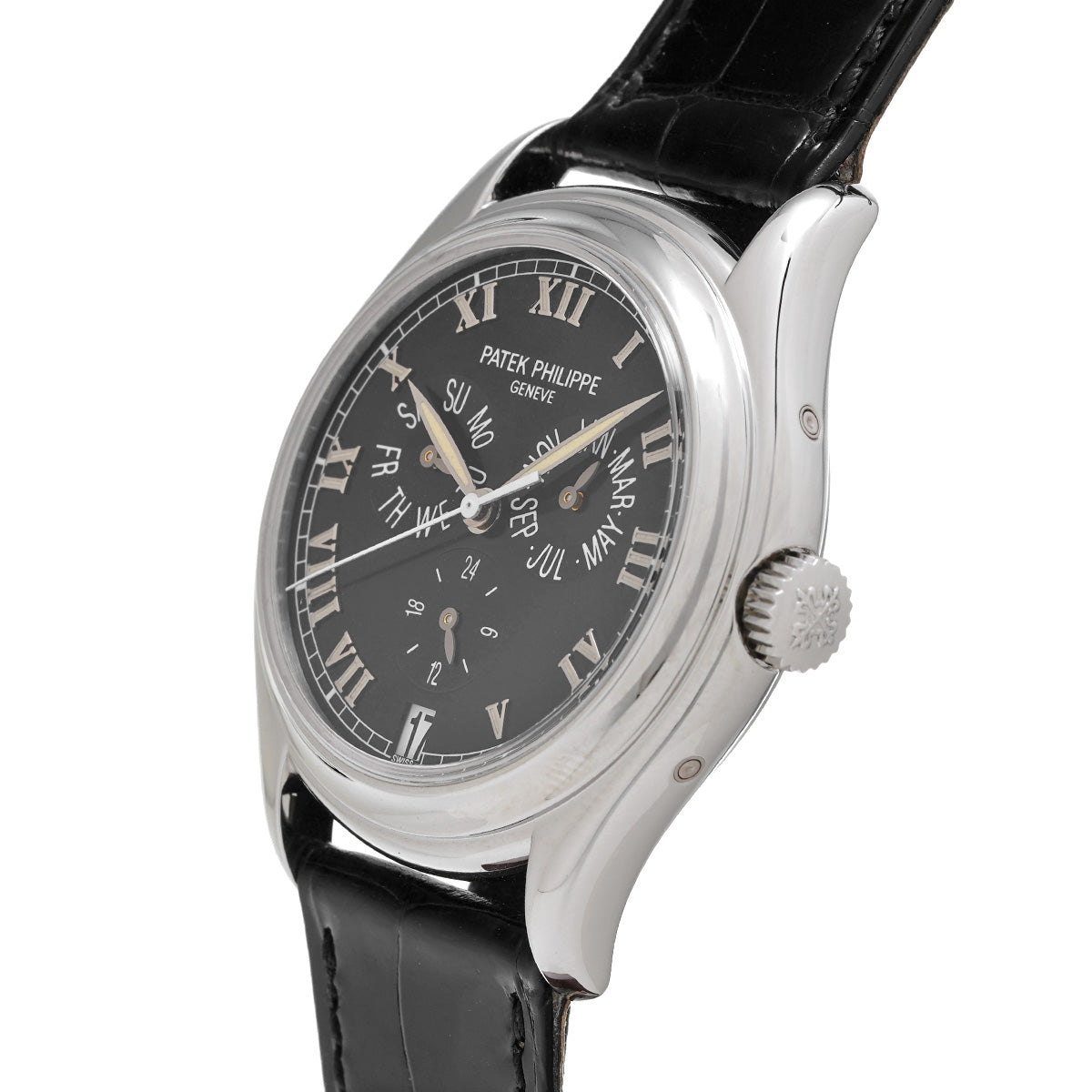 Complication Annual Calendar 5035P-001 Black PATEK PHILIPPE Men's [Pre-Owned].