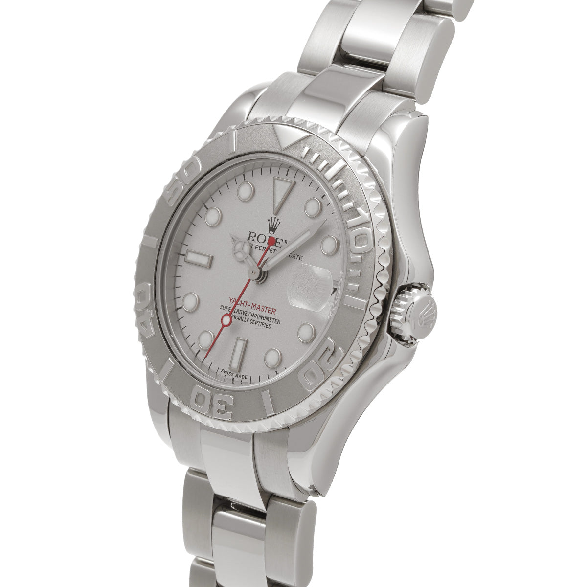 Yacht-Master Boys 168622 P (manufactured circa 2000) Gray ROLEX Unisex [Pre-Owned].