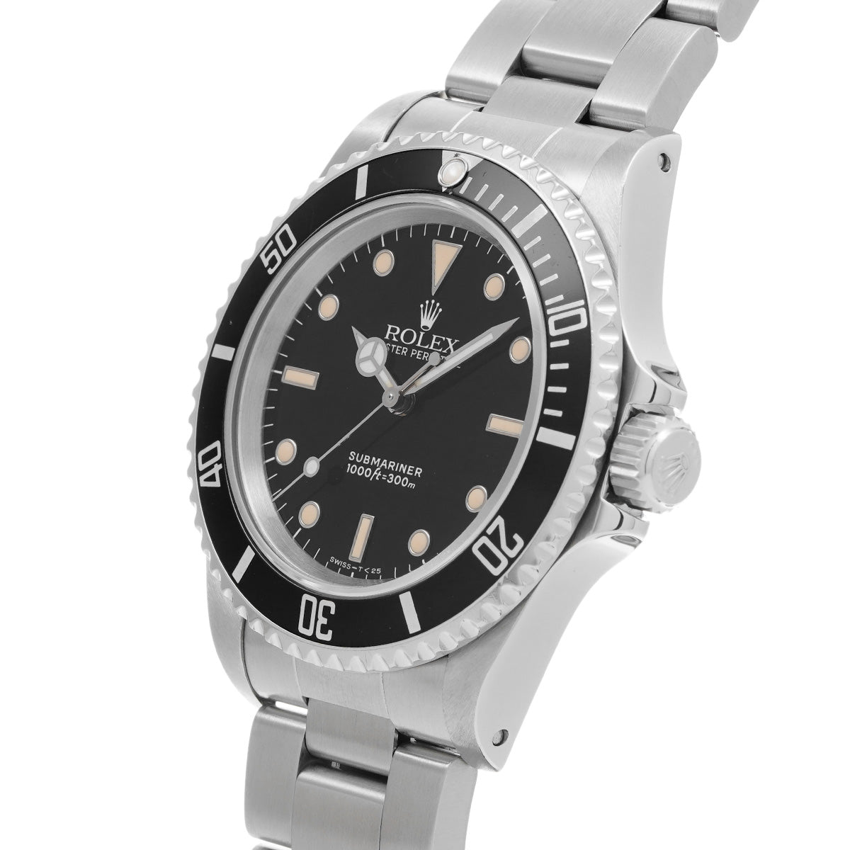 Submariner 14060 E (manufactured circa 1990) Black ROLEX Men's [Pre-Owned].