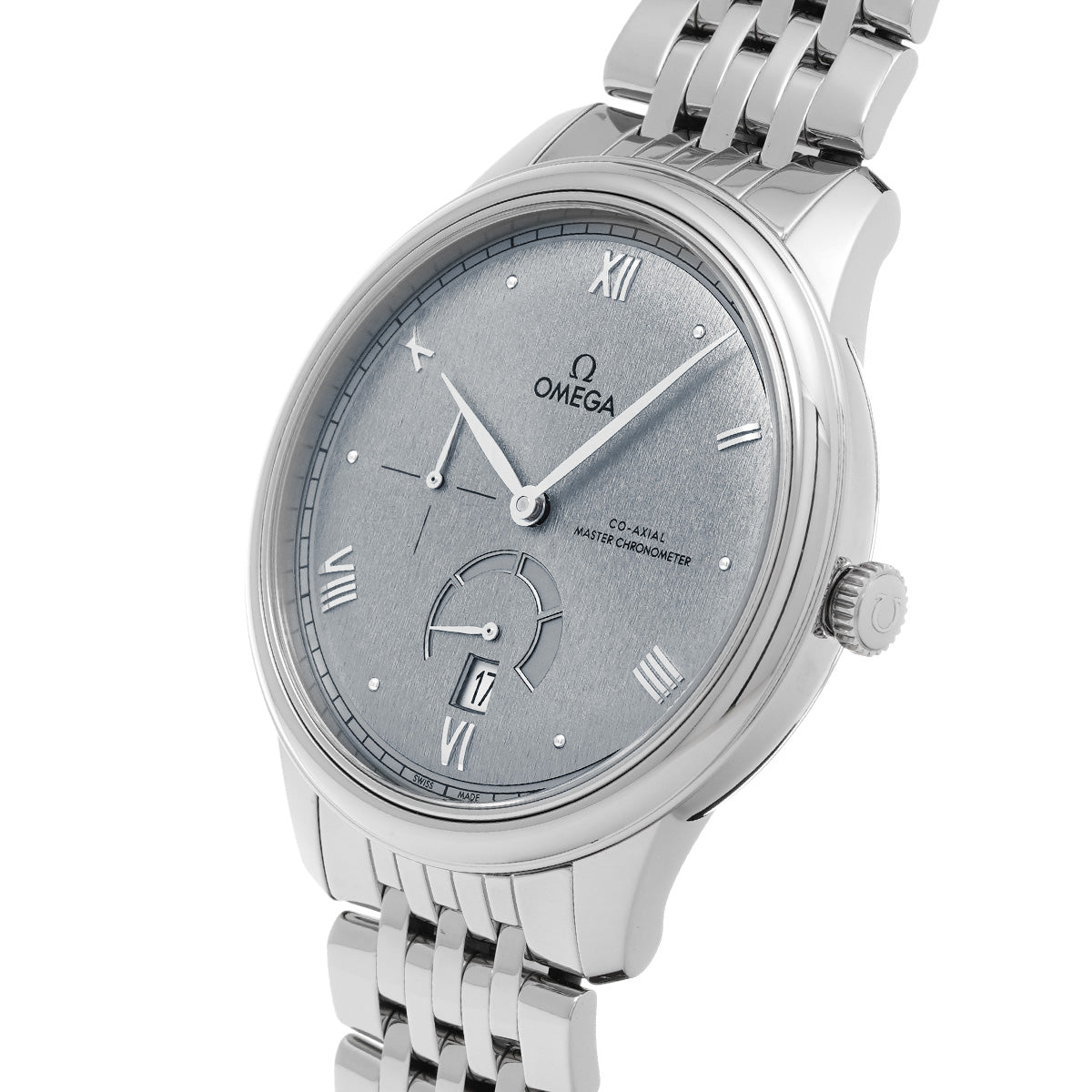 De Ville Prestige Co-Axial Master Chronometer Power Reserve 434.10.41.21.03.001 Light Blue OMEGA Men's [pre-owned]
