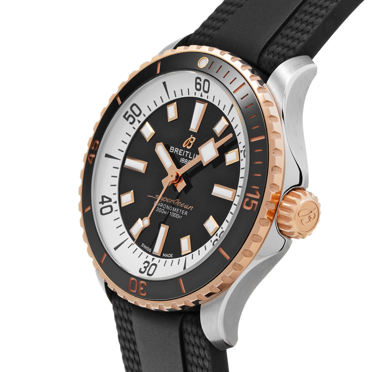 Super Ocean Automatic 42 U17375211B1S1 Black BREITLING Men's [Pre-Owned].