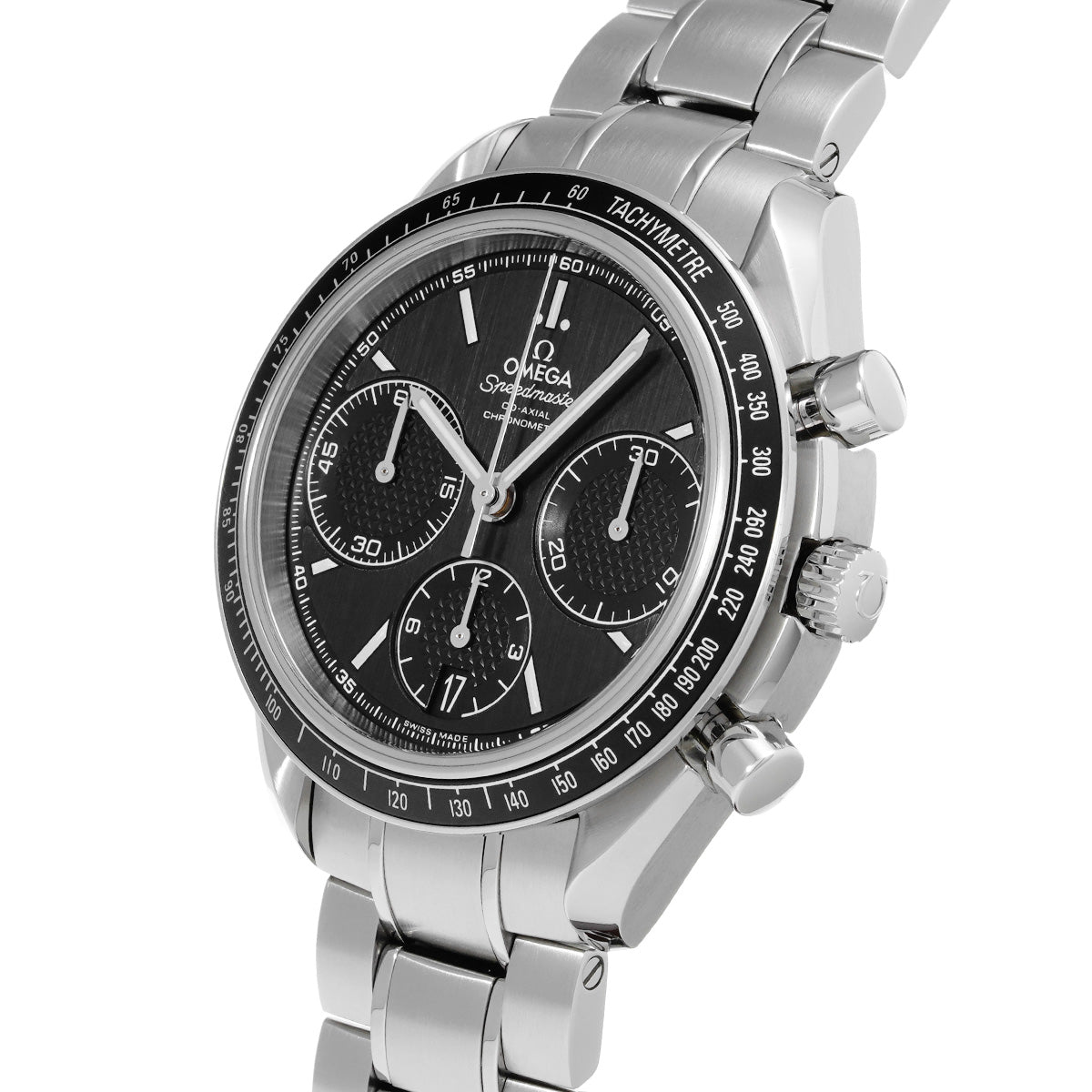 Speedmaster Racing Co-Axial 326.30.40.50.01.001 Black OMEGA Men's [pre-owned].